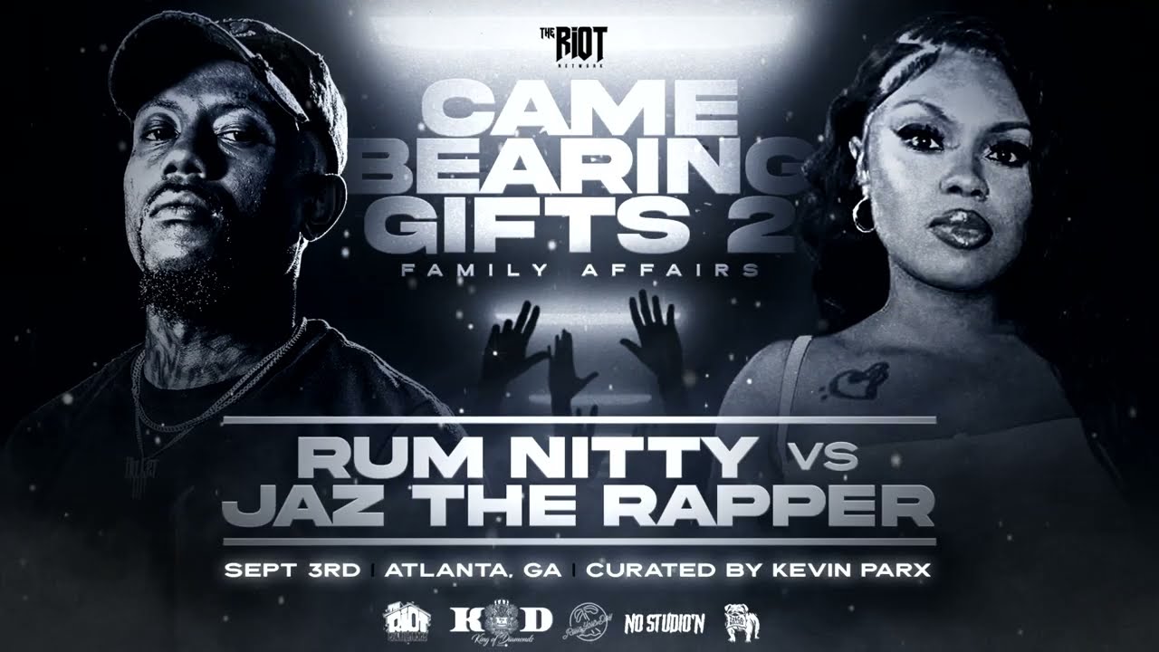 Rum Nitty vs. Jaz The Rapper Announced for The Riot's Came Bearing