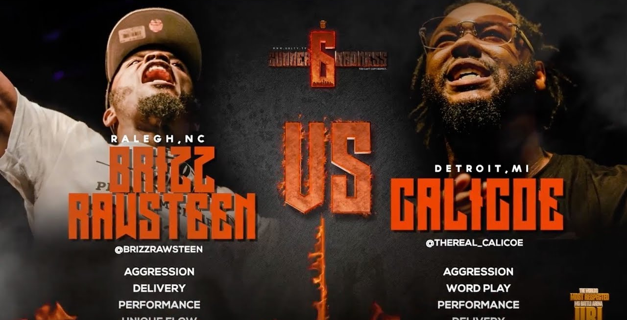 Calicoe Vs. Brizz Rawsteen | URL: Ultimate Rap League | VerseTracker