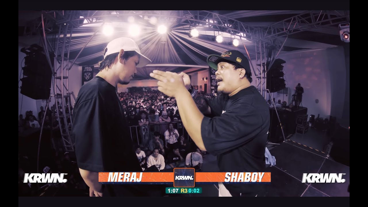 Shaboy vs. Meraj | FlipTop | VerseTracker