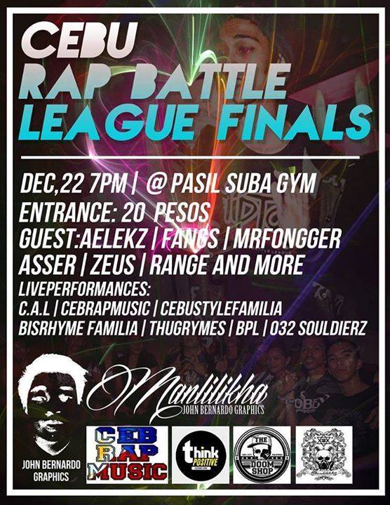 Cebu Rap Battle League Finals Cebu Rap Battle League Battle Rap Event Versetracker