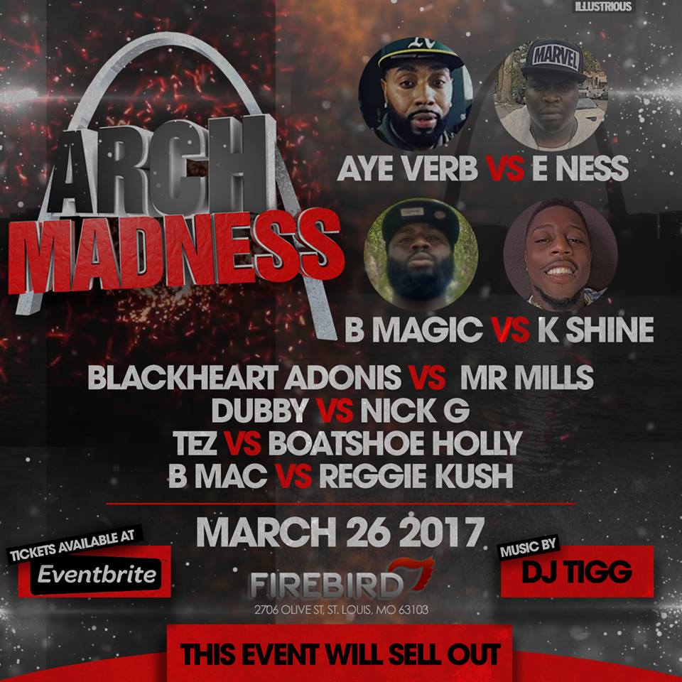Arch Madness Street Status Battle Rap Event VerseTracker