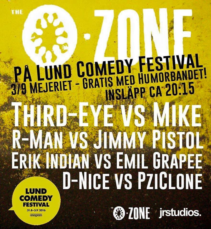 2016 Pa Lund Comedy Festival - The O-Zone Battles | Battle Rap Event |  VerseTracker