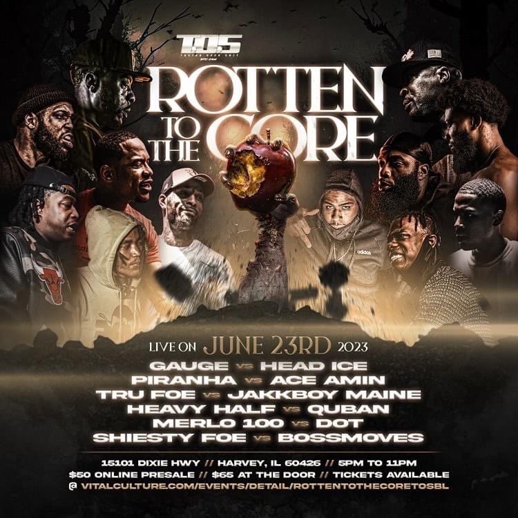 Rotten to the Core - TOS Battle League, Battle Rap Event