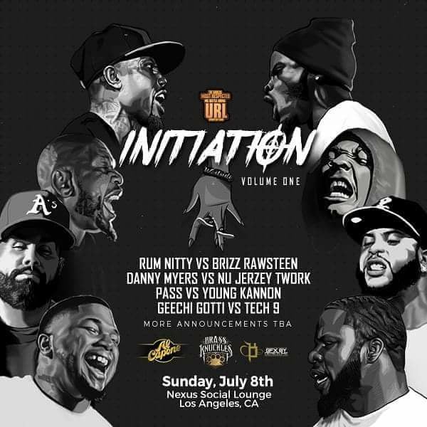 Initiation Volume 1 URL Ultimate Rap League Battle Rap Event