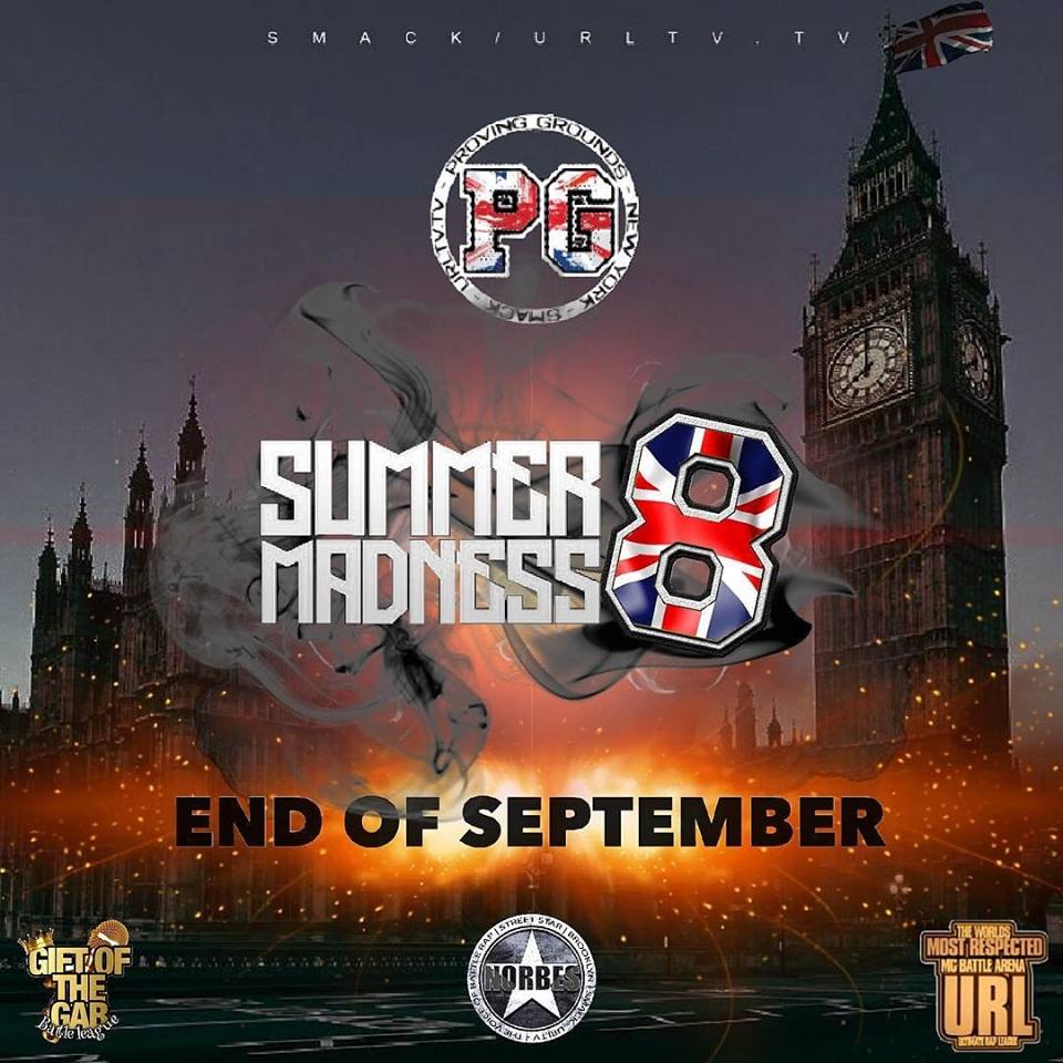 Summer Madness 8 URL Ultimate Rap League Battle Rap Event