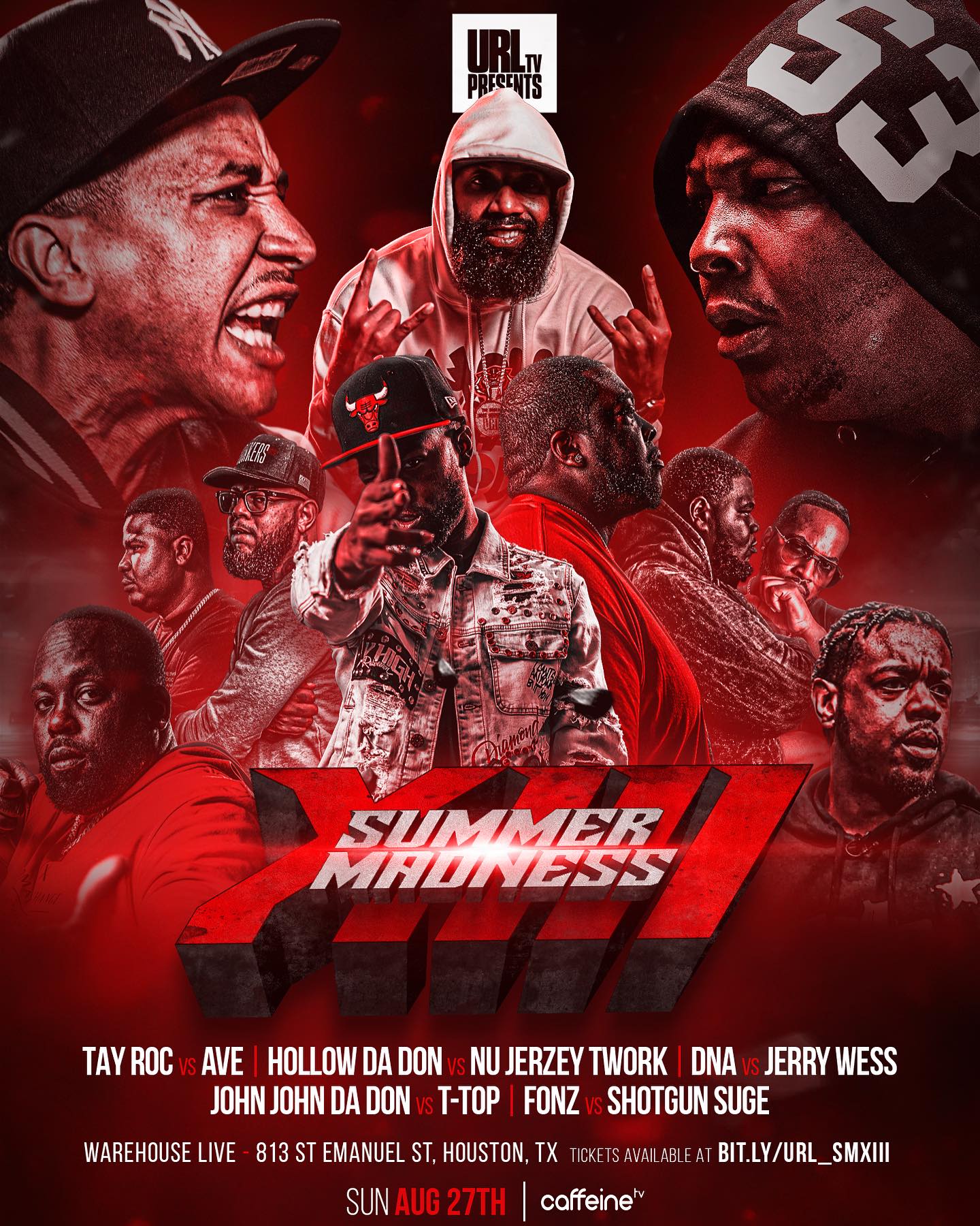 Summer Madness 13 - URL: Ultimate Rap League | Battle Rap Event 