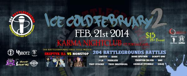 The Battlegrounds WPG - Ice Cold February 2