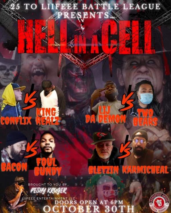 25 To Liifeee Battle League - Hell in a Cell