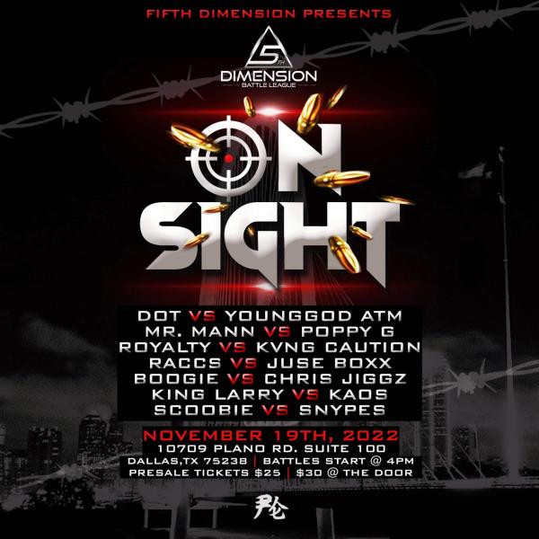 5th Dimension Battle League - On Sight