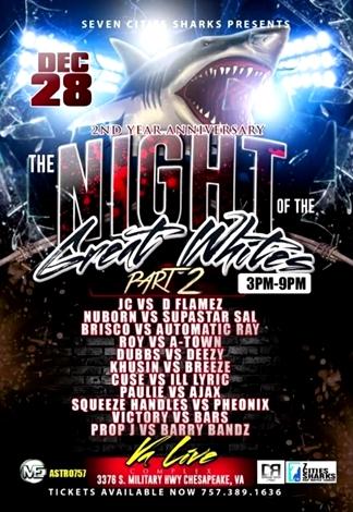 7 Cities Sharks - Night of the Great Whites 2