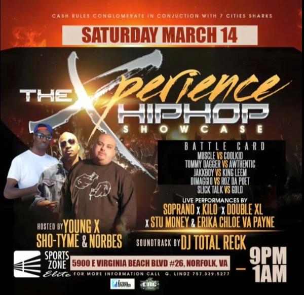 7 Cities Sharks - The Xperience Hiphop Showcase