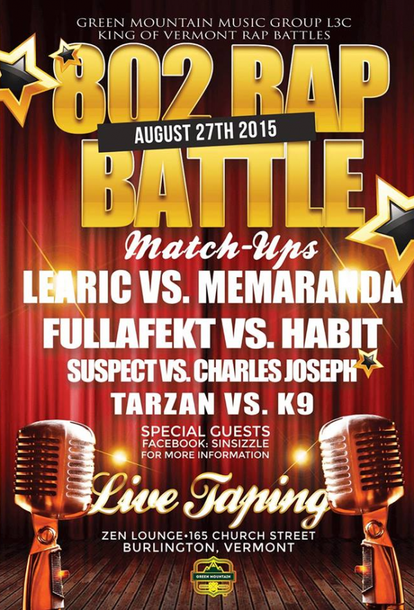 802 Battle League - 802 Rap Battle (August 27 2015)