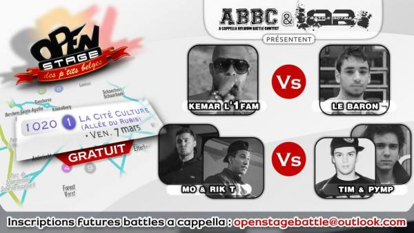 Acapella Belgium Battle Contest - ABBC - March 7 2014 Event