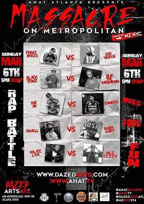 Atlanta Battle Rap - Massacre on Metropolitan