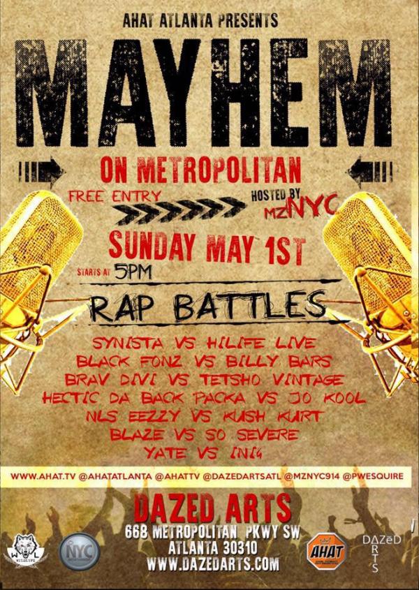 Atlanta Battle Rap - Mayhem on Metropolitan