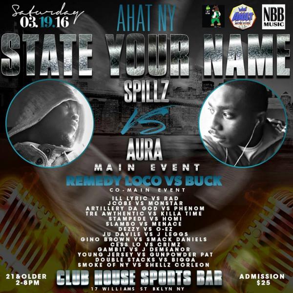 AHAT New York - State Your Name