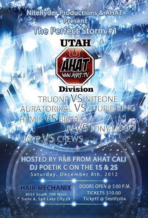 AHAT Utah - The Perfect Storm #1