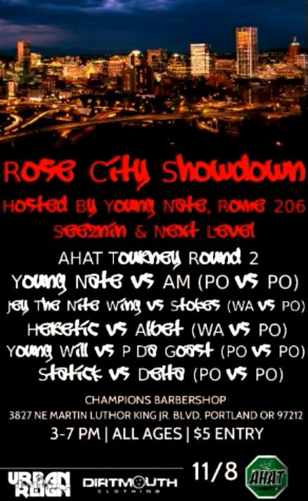 AHAT Washington - Rose City Showdown