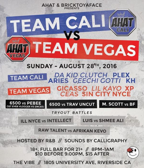 AHAT - Team Cali vs. Team Vegas