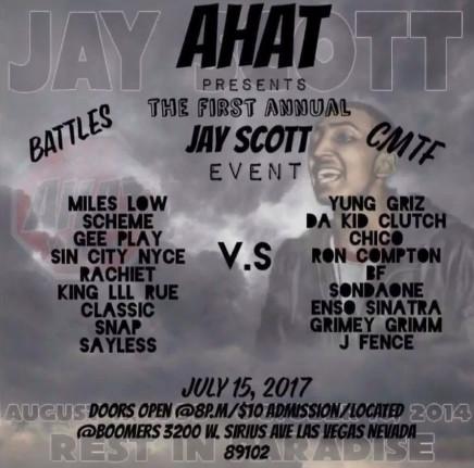 AHAT - The First Annual Jay Scott Memorial