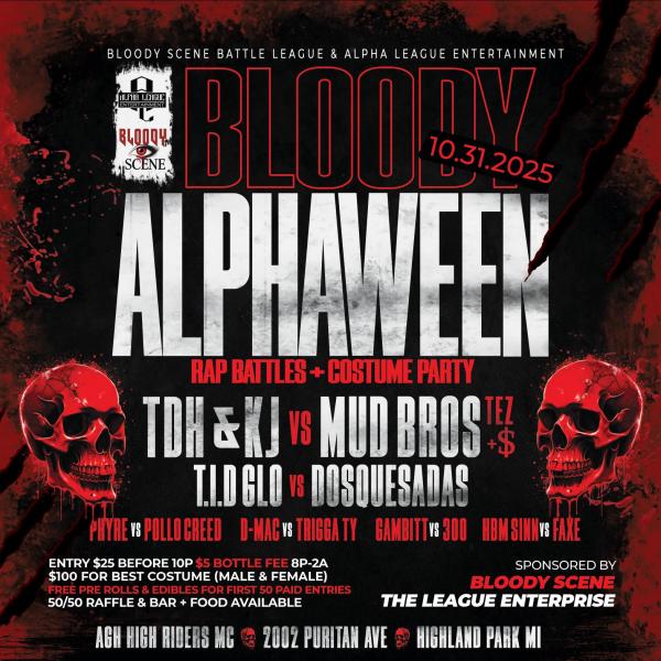 Alpha League Entertainment - Bloody Alphaween