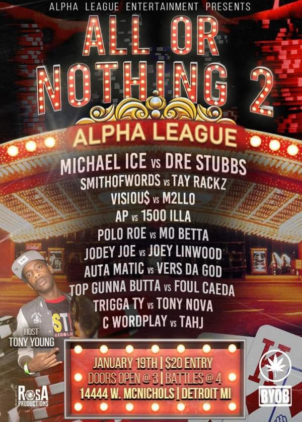 Alpha League Entertainment - All or Nothing 2