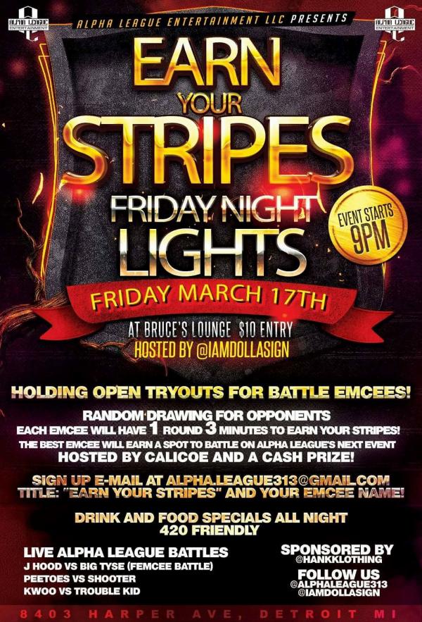 Alpha League Entertainment - Earn Your Stripes: Friday Night Lights