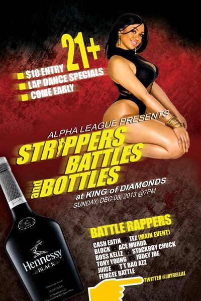 Alpha League Entertainment - Strippers Battles and Bottles