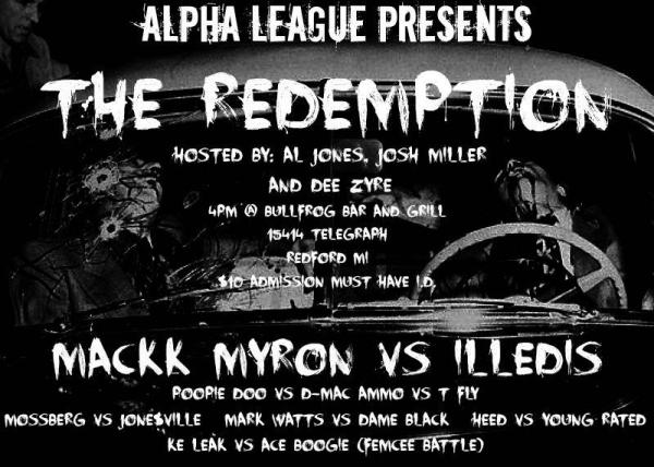 Alpha League Entertainment - The Redemption 2013
