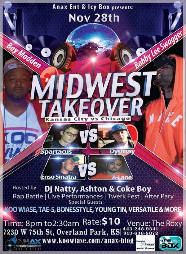 Anax Entertainment - Midwest Takeover
