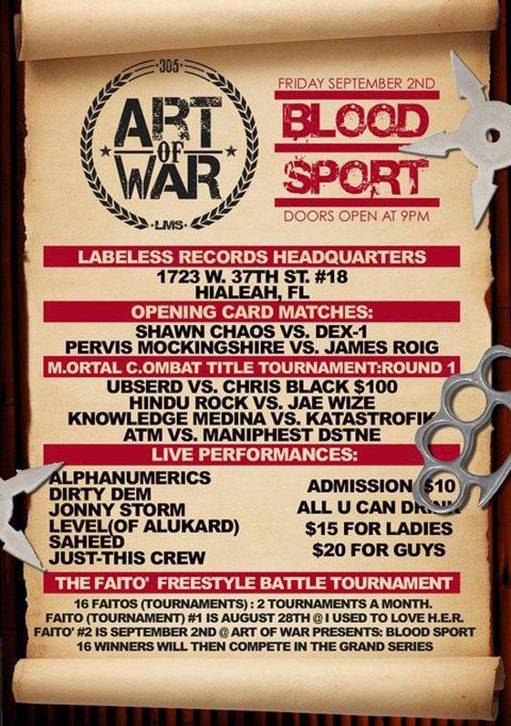 Art of War 305 - Bloodsport