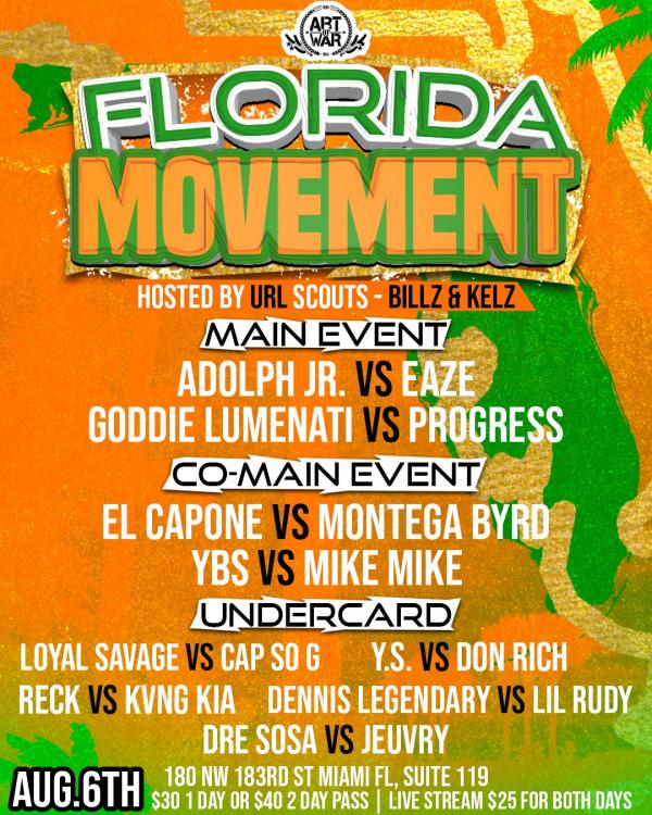 Art of War 305 - Florida Movement