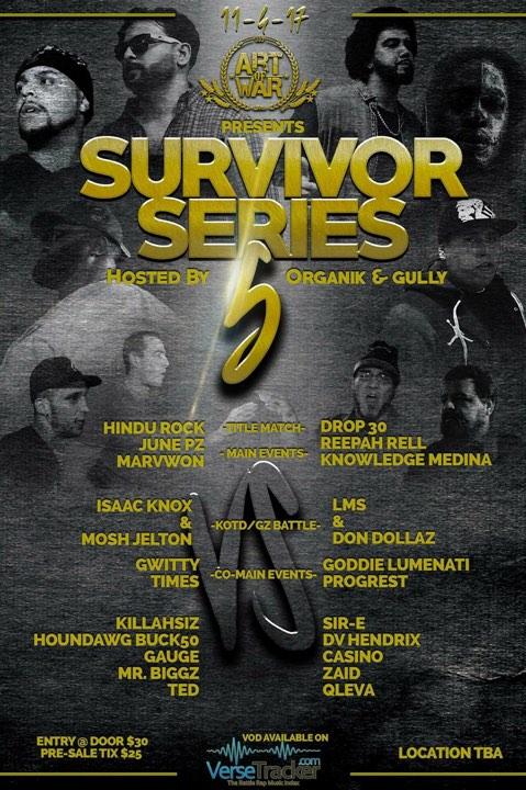 Art of War 305 - Survivor Series 5
