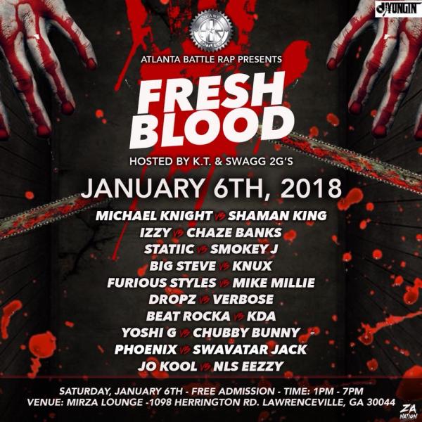 Atlanta Battle Rap - Fresh Blood 2