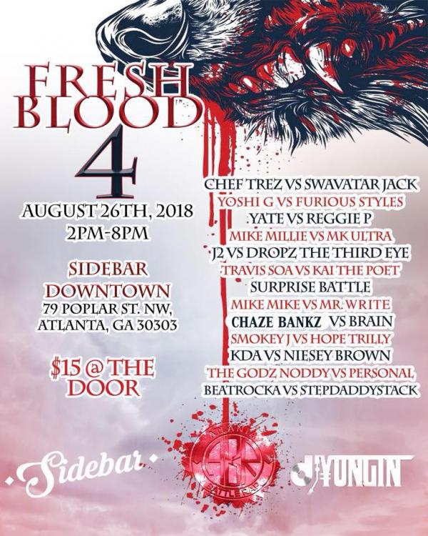 Atlanta Battle Rap - Fresh Blood 4