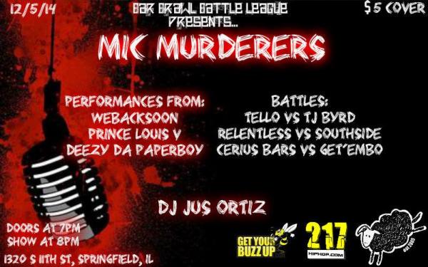 Bar Brawl Battle League - Mic Murderers