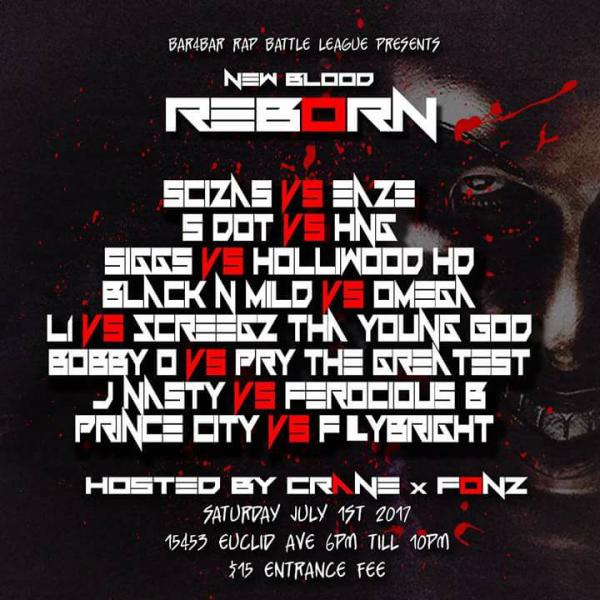 Bar4Bar Rap Battle League - New Blood: Reborn