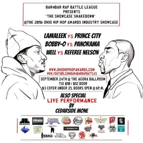 Bar4Bar Rap Battle League - The Showcase Shakedown