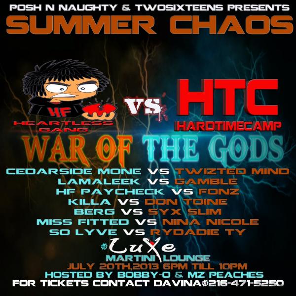 Bar4Bar Rap Battle League - War Of The Gods
