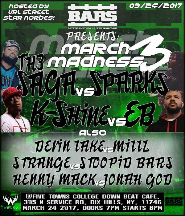 Battle Another Rapper Showcase - March Madness 3 (Battle Another Rapper Showcase)