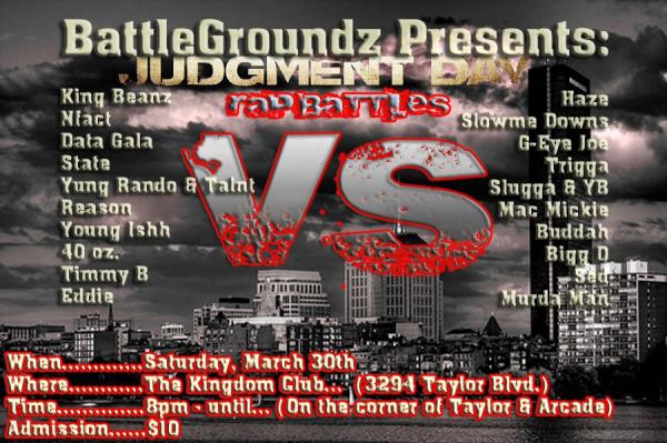 Battle Groundz Louisville - BattleGroundz Presents: Judgement Day
