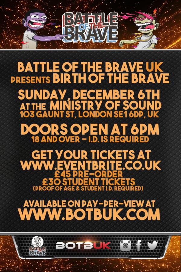 Battle of the Brave - Birth of the Brave
