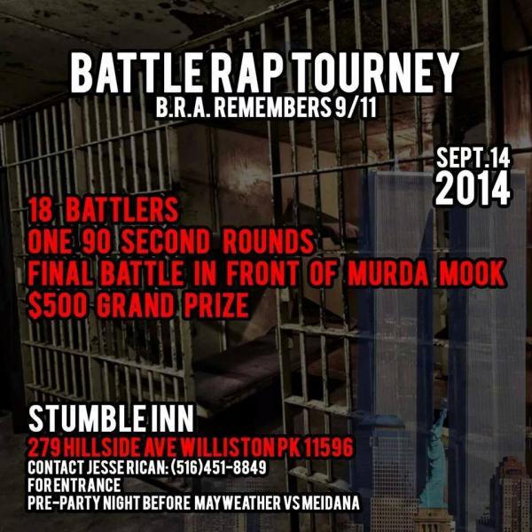 Battle Rap Arena - Battle Rap Tourney - BRA Remembers 9-11