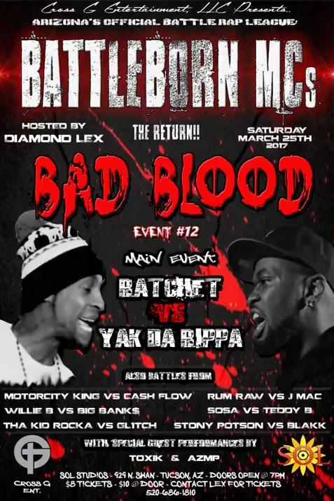 BattleBorn MCs - BattleBorn MCs - Event #12 - Bad Blood