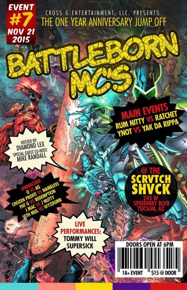 BattleBorn MCs - BattleBorn MCs - Event #7