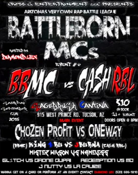 BattleBorn MCs - BBMC vs. Cash RBL