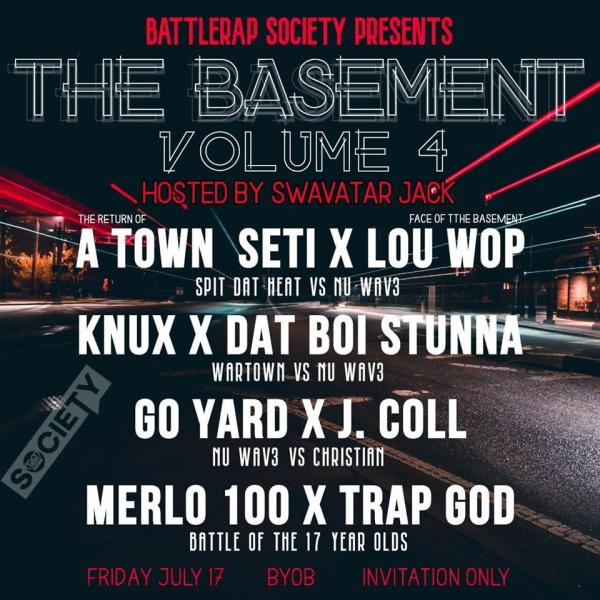 BattleRap Society - Shotgun Series: The Basement Volume 4