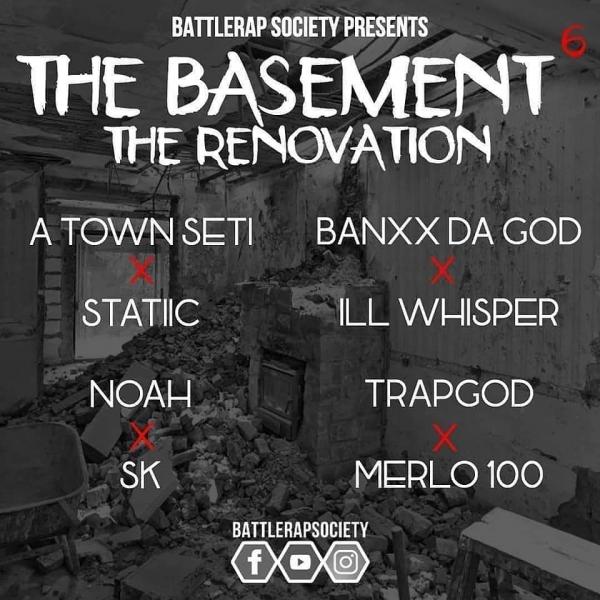 BattleRap Society - The Basement: Vol 6 - The Renovation