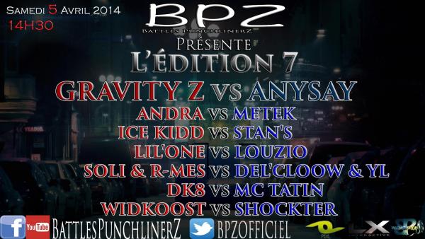 Battles Punchlinerz - Battles Punchlinerz Edition 7