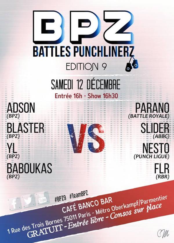 Battles Punchlinerz - Battles Punchlinerz Edition 9